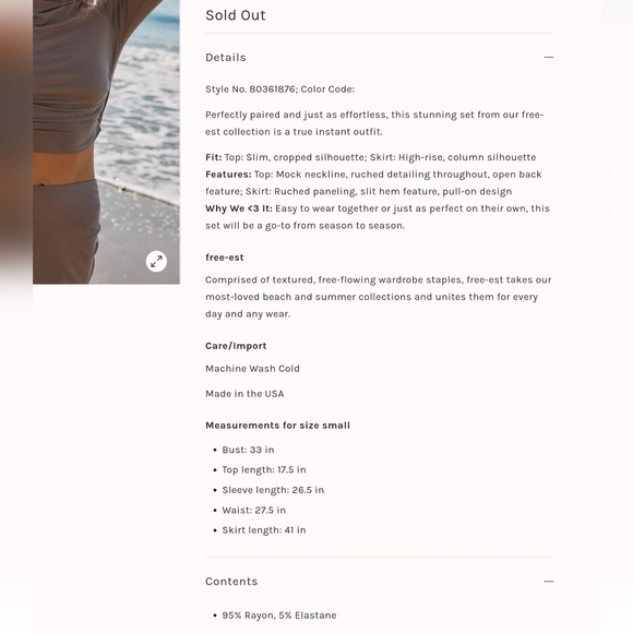 FREE PEOPLE Cierra Set NWT in Wine Bordeaux - Picture 13 of 16